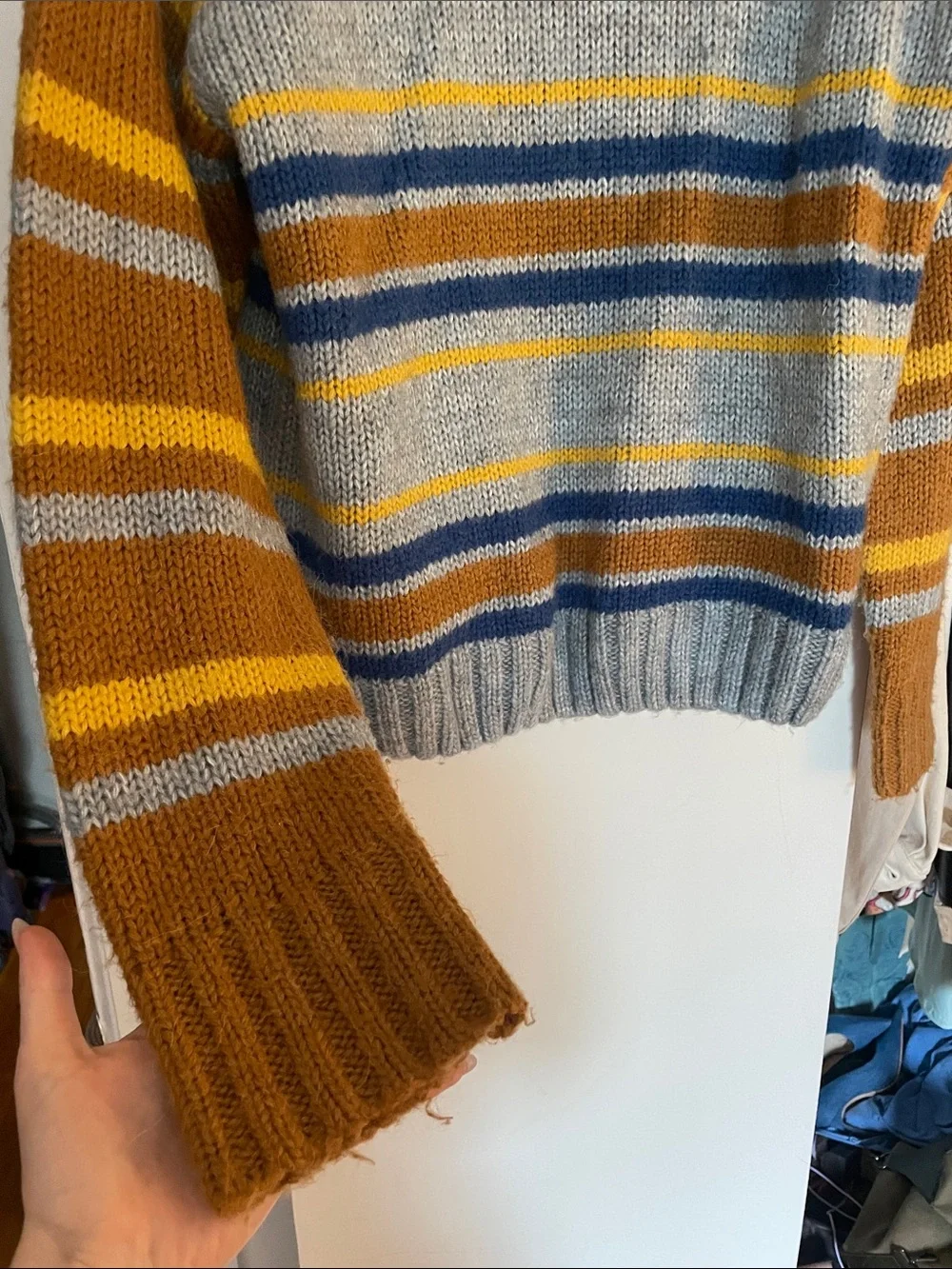 Guizio Oversized Crewneck Sweater